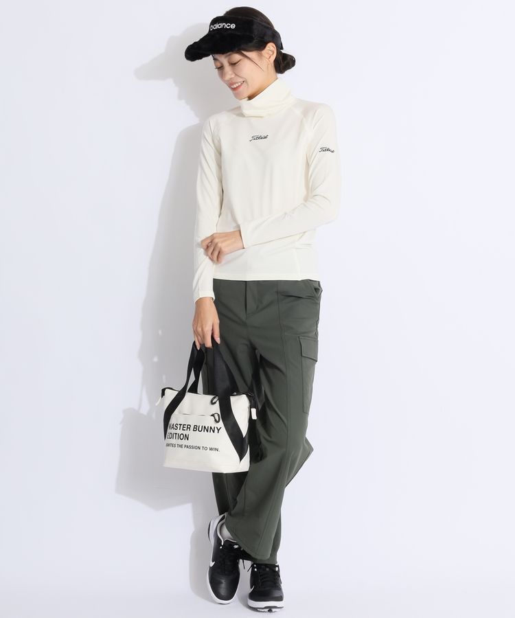 タイトリスト TL 【保温ストレッチ】ベア天タートルネック長袖