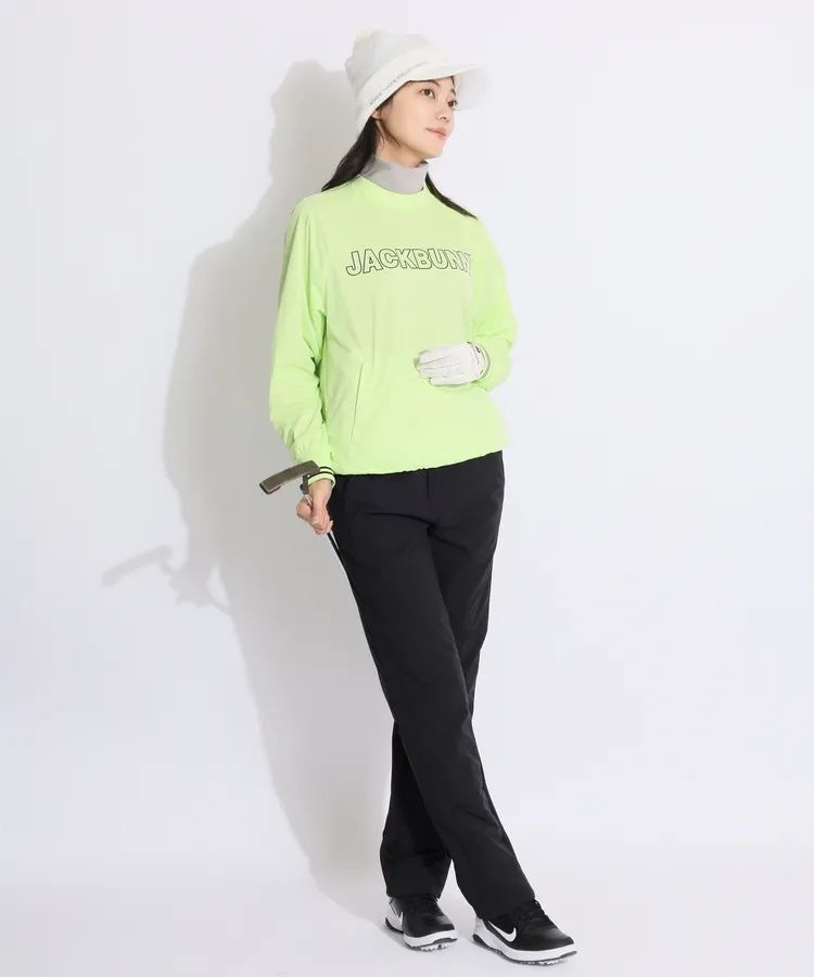 極美品 ジャックバニー スニード 2way 裏メッシュ ハーフジップ