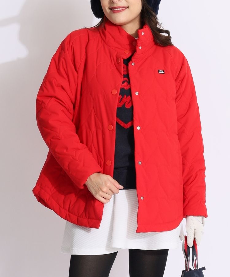 ジャックバニー　撥水ジャケット ジャックバニー JB 【撥水保温】タフタ中綿ハートキルト