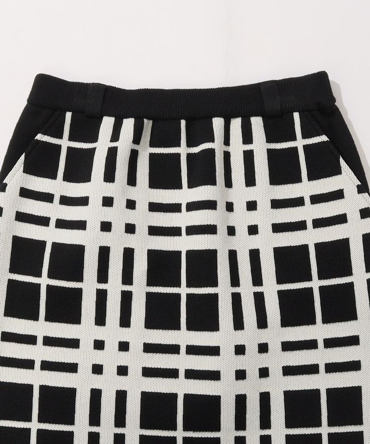 アルチビオ AR ランダムチェック柄ニットスカート レディースゴルフ