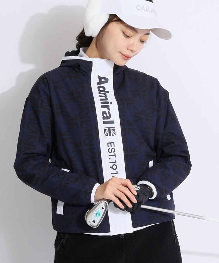 アドミラルゴルフ AM 【撥水ストレッチ】ユニオンジャックプリント