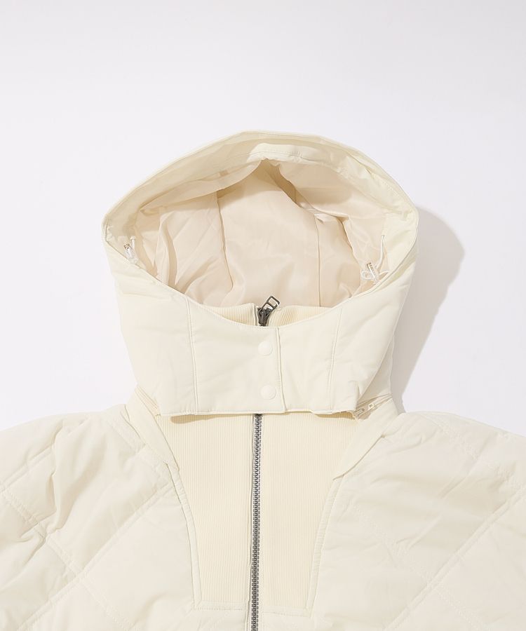 トラヴィスマシュー TM キルティング裾ドロスト中綿ジャケット