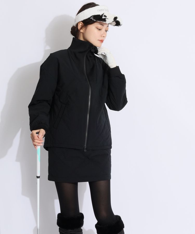 トラヴィスマシュー TM キルティング裾ドロスト中綿ジャケット