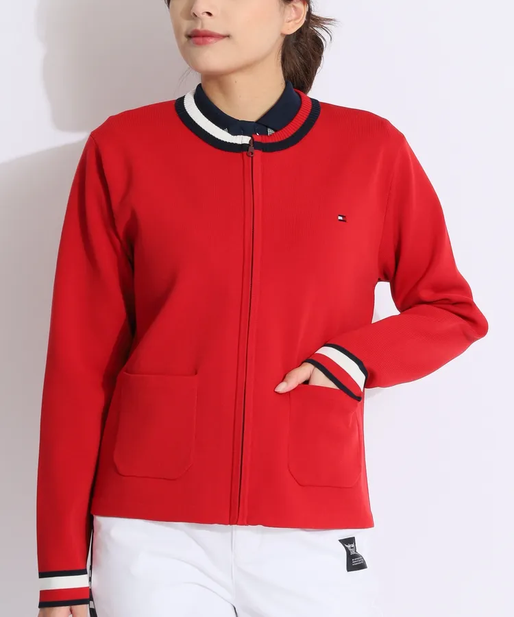 アドミラルゴルフ AM 【撥水防風】サイドロゴライン裏起毛ロングパンツ