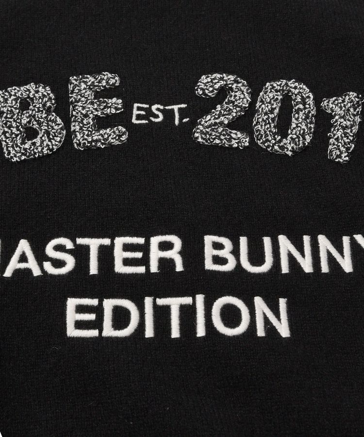 マスターバニー MB パイルロゴカシミヤクルーネックニット レディース