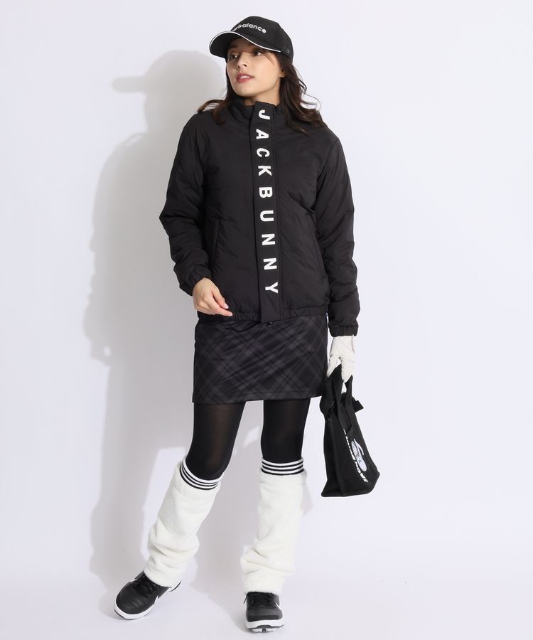 ⛳️【Jack Bunny!! 保温 フロントロゴ 中綿ジップアップジャケット】 ジャックバニー JB 【保温】フロントロゴ中綿ジップアップジャケット