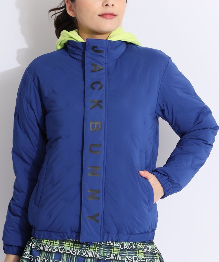 ジャックバニー JB 【保温】フロントロゴ中綿ジップアップジャケット