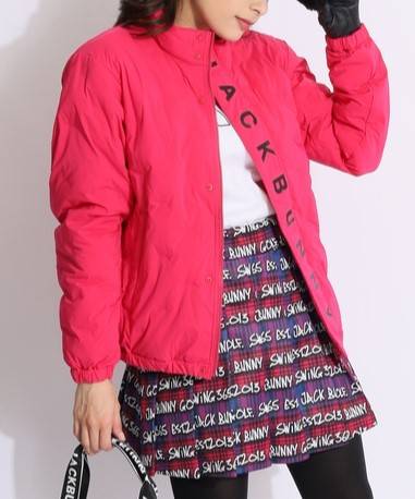 ⛳️【Jack Bunny!! 保温 フロントロゴ 中綿ジップアップジャケット】 ジャックバニー JB 【保温】フロントロゴ中綿ジップアップジャケット