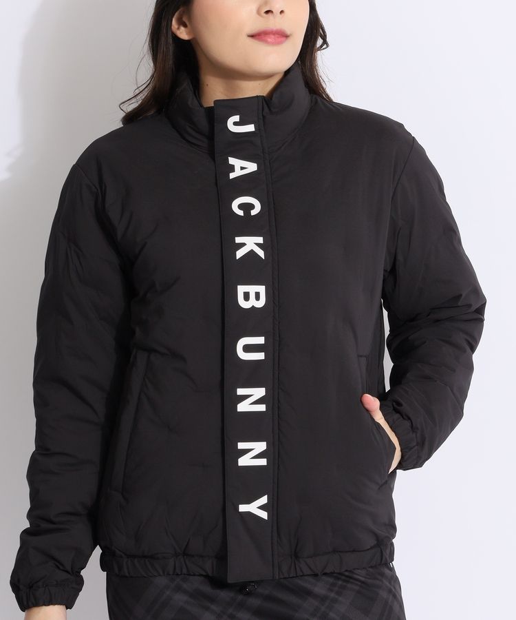 ⛳️【Jack Bunny!! 保温 フロントロゴ 中綿ジップアップジャケット