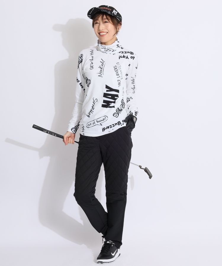 キャロウェイ CA 【撥水ストレッチ】異素材切り替え中綿パンツ