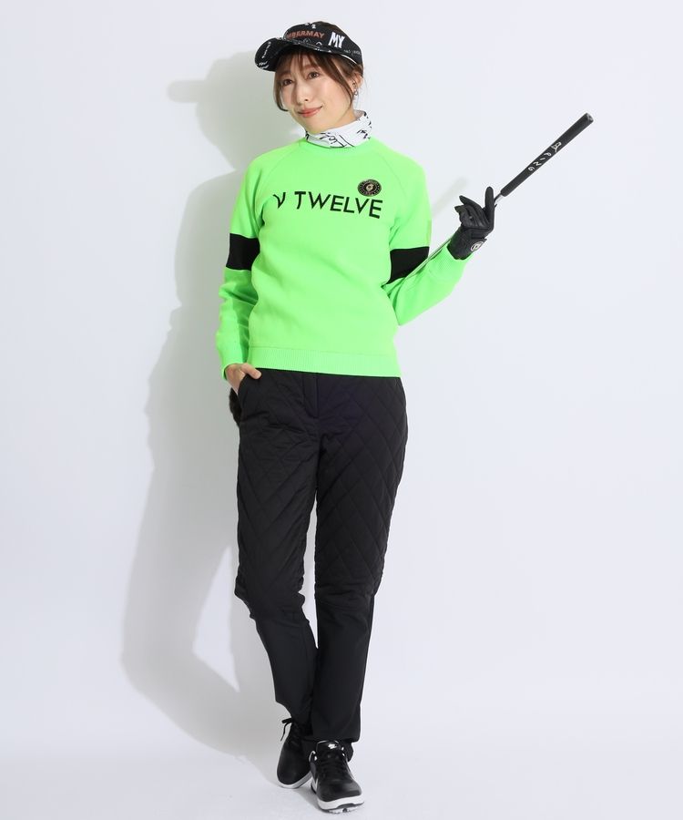 キャロウェイ CA 【撥水ストレッチ】異素材切り替え中綿パンツ