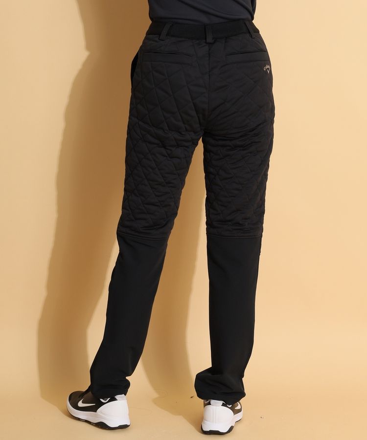 キャロウェイゴルフ 中綿パンツ　Mサイズ キャロウェイ CA 【撥水ストレッチ】異素材切り替え中綿パンツ