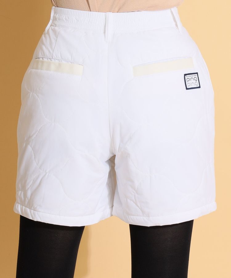 1PIU1UGUALE3 GOLF クレイジーパターン 中綿入りショートパンツ 1PIU1UGUALE3 GOLF クレイジーパターン 中綿入りショートパンツ