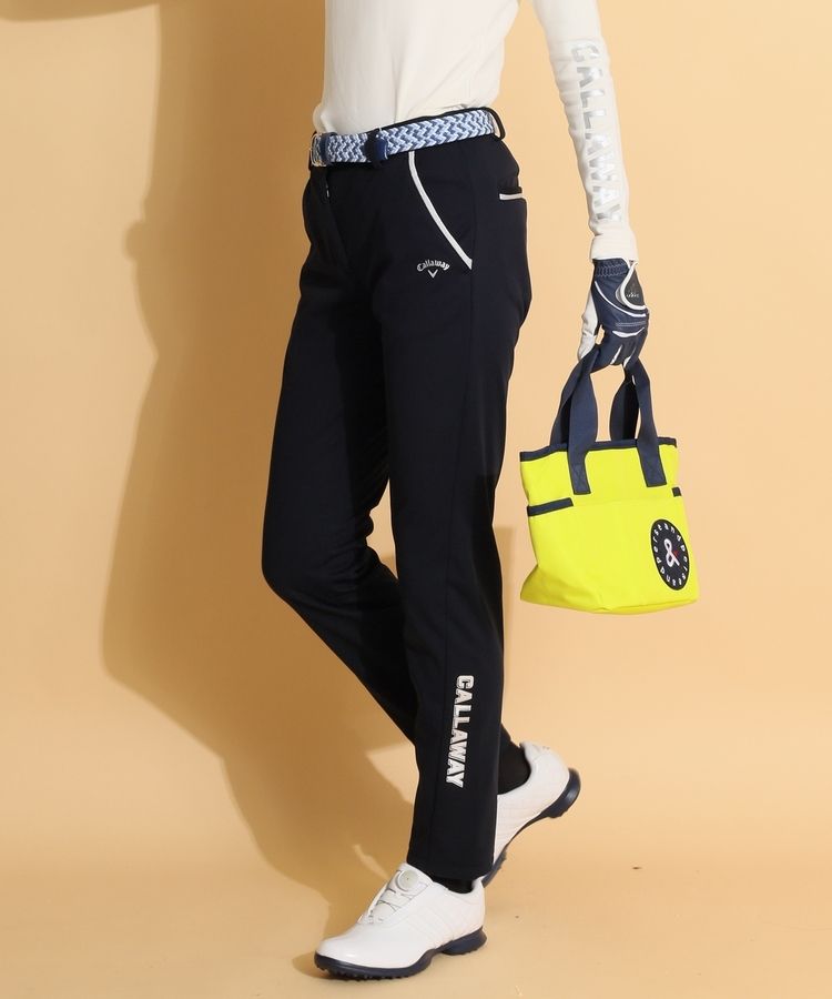 キャロウェイ CA 【8WAYストレッチ防風】裏起毛メタリックロゴ