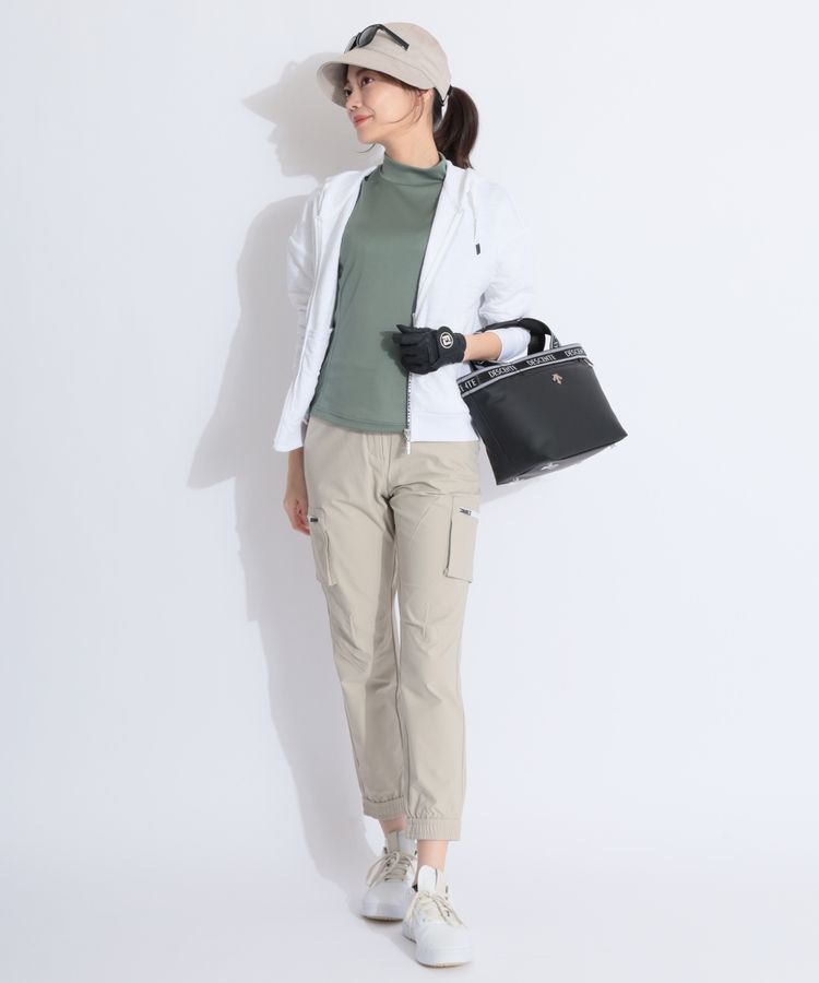 キャロウェイ CA キルトスウェットフルジップパーカー レディース