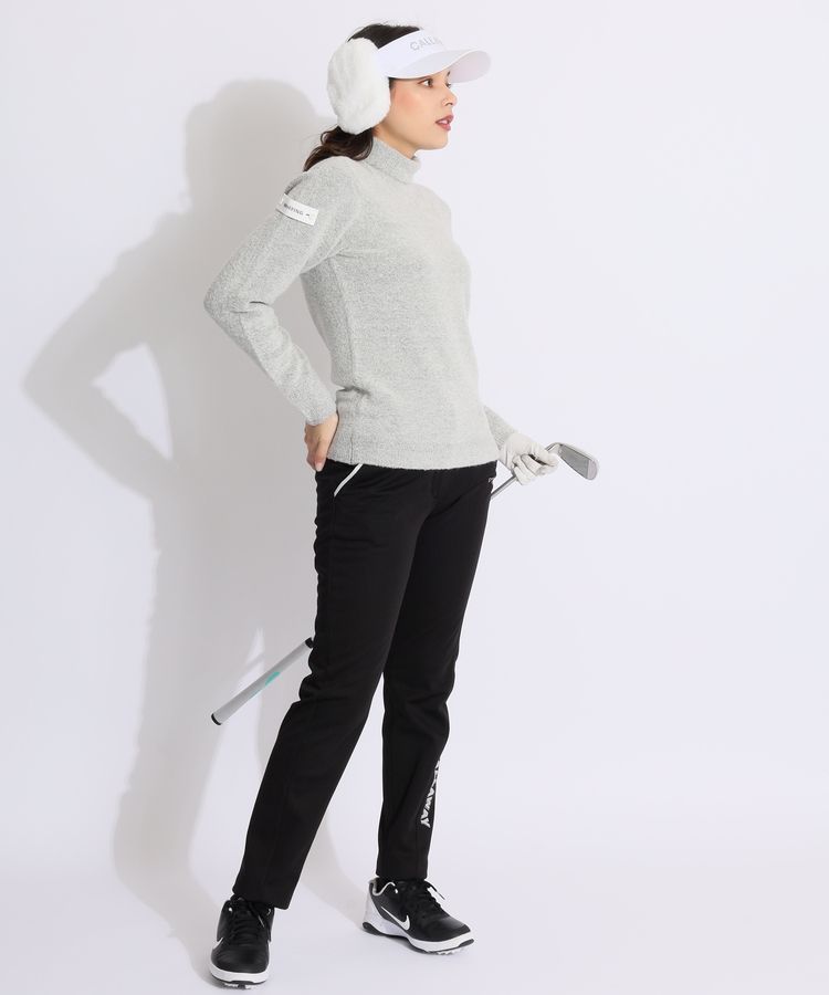 ブリーフィングゴルフ BR ブークレタートルネックニット レディース