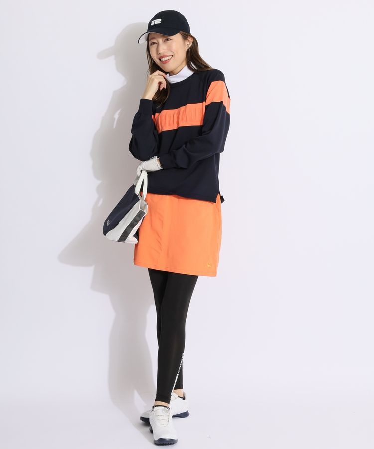 クランク CN 【UVストレッチ】レギンス付きスカート レディース