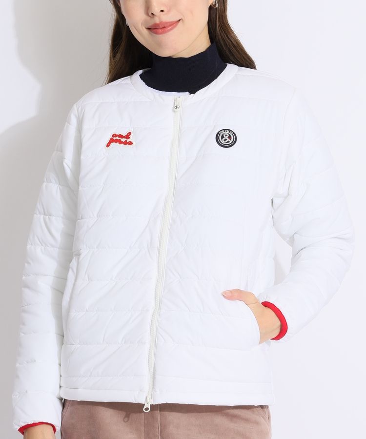 美品 アンパスィ 中綿ジャケット ゴルフ セットアップ ストレッチ 秋冬 c432ab88c0a43d7a14cce84657d738