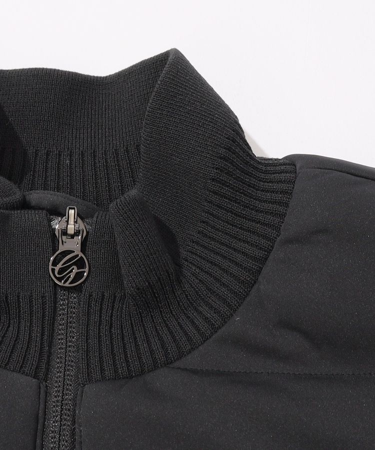 美品　デサントゴルフ　中綿ジャケット デサントゴルフ DESCENTE ゴルフ ディタッチャブル2WAY中綿