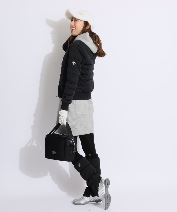 デサントゴルフ DE 【撥水ストレッチ】中わたフルジップライトダウン