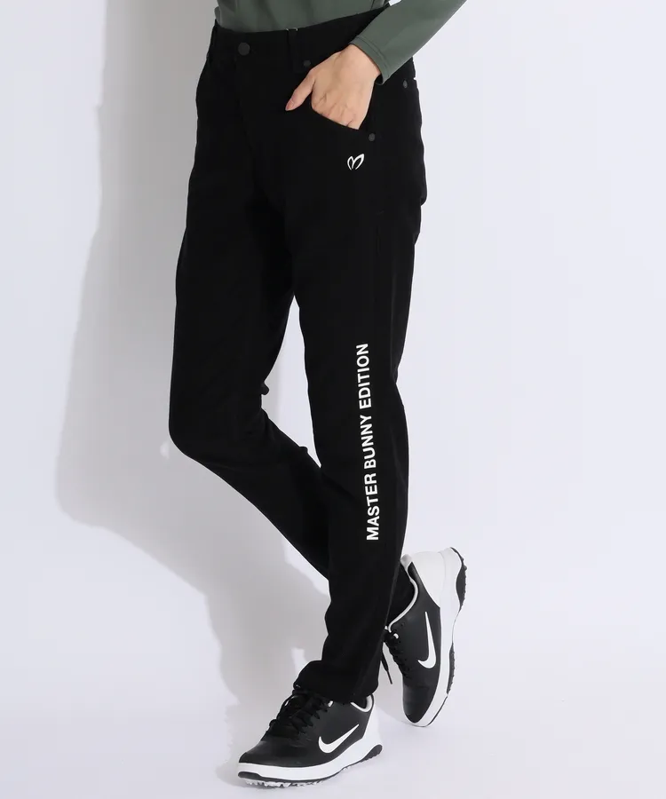 マスターバニー MB モノグラムロゴ起毛モックネック長袖カットソー