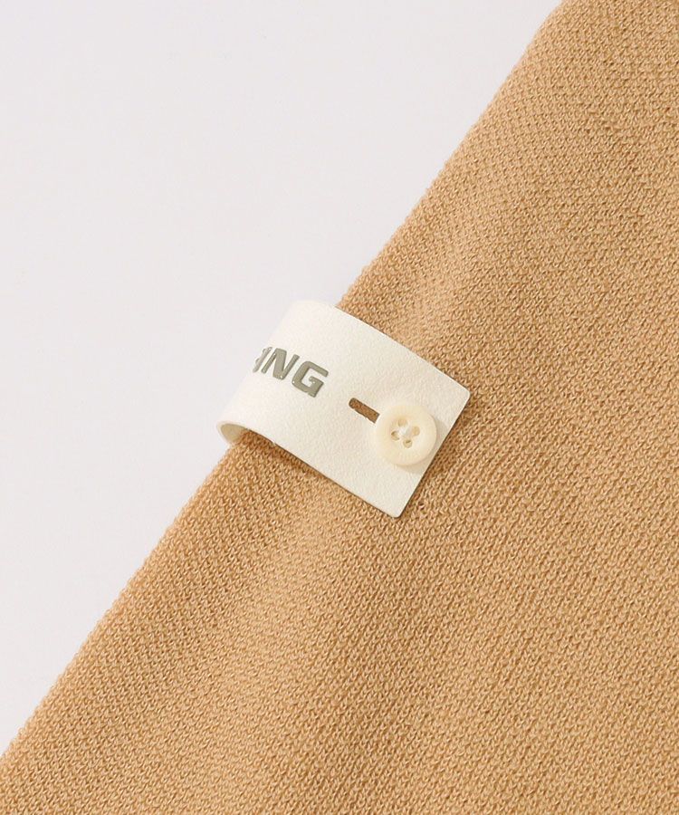 美品 BRIEFING GOLFレディース シルクカシミヤ　クルーネックニット 美品 BRIEFING GOLFシルク カシミヤ クルーネックニット