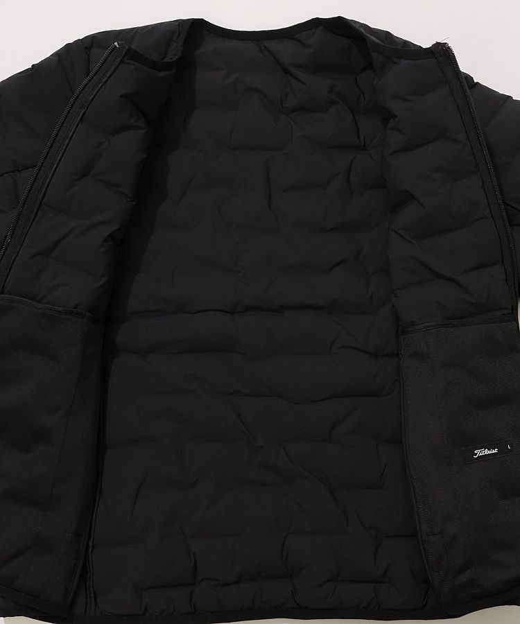 タイトリスト TL 【撥水ストレッチ】ノーカラー中綿ジャケット