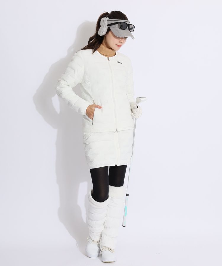 ゴルフ レディース タイトリスト ダウン ジャケット ベスト◾️ホワイト 312b81502b3123cf0c05baa743d2f1