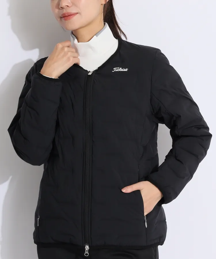 パーリーゲイツ PG 収納袋付きバックロゴ2WAYダウンジャケット