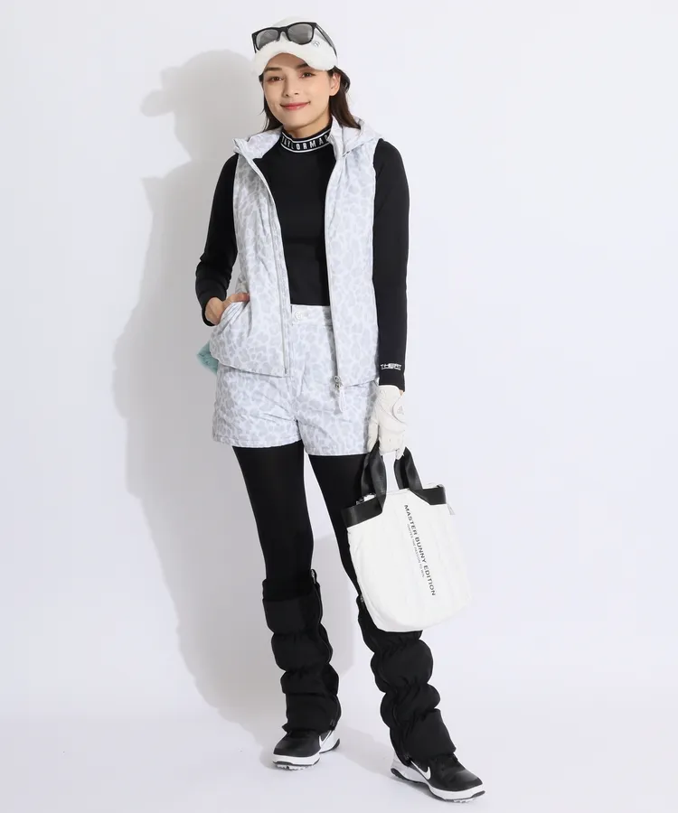 WOMEN ビバハート【新品未使用】ホワイト キルティング ダウンスカート