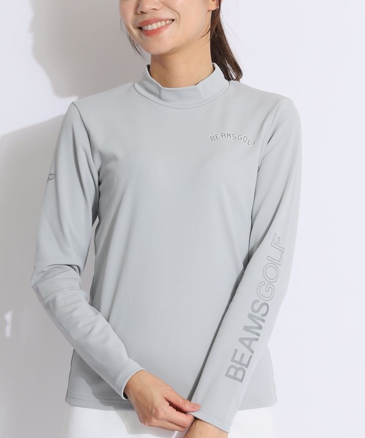 ビームスゴルフ BE 【ストレッチ】裏フリースモックネック長袖