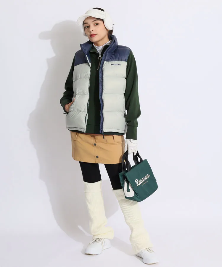 大人上品なおすすめコーデ ビームスゴルフ BE 【Marmot】【撥水】別注ダウンベスト ジャケット・アウター