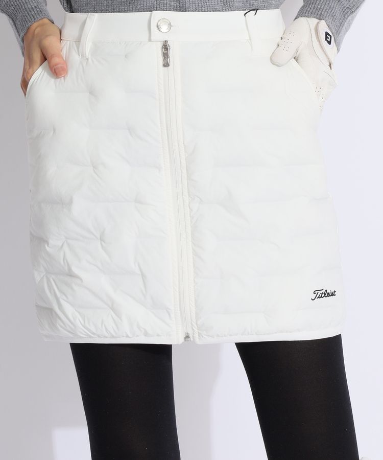 タイトリスト TL 【撥水ストレッチ】フロントファスナー中綿スカート
