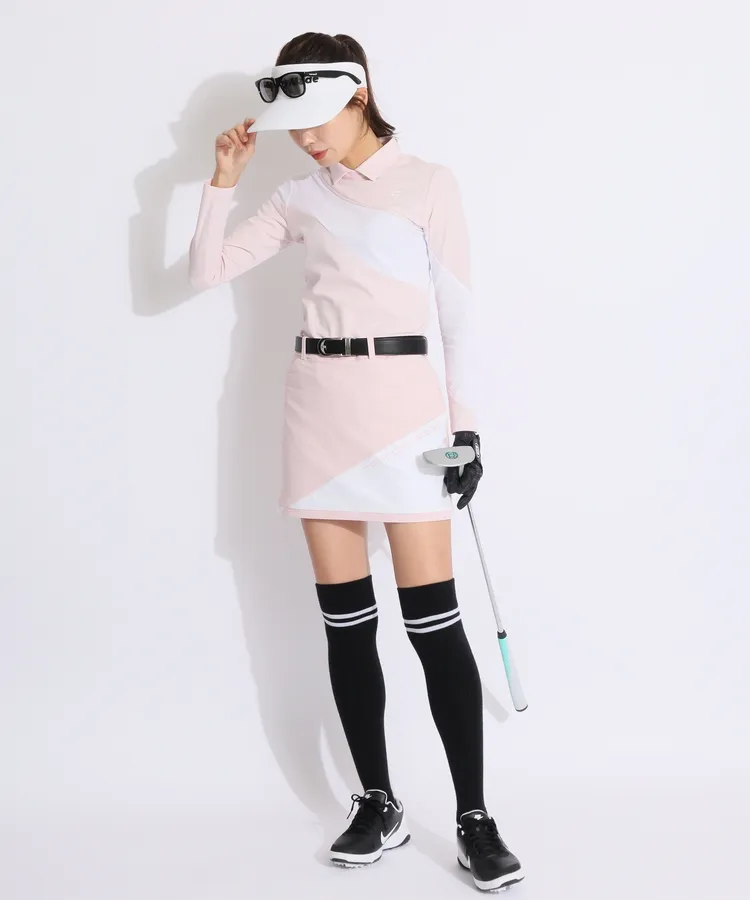 テーラーメイドゴルフ TG 【ストレッチUV】裏微起毛バイカラー
