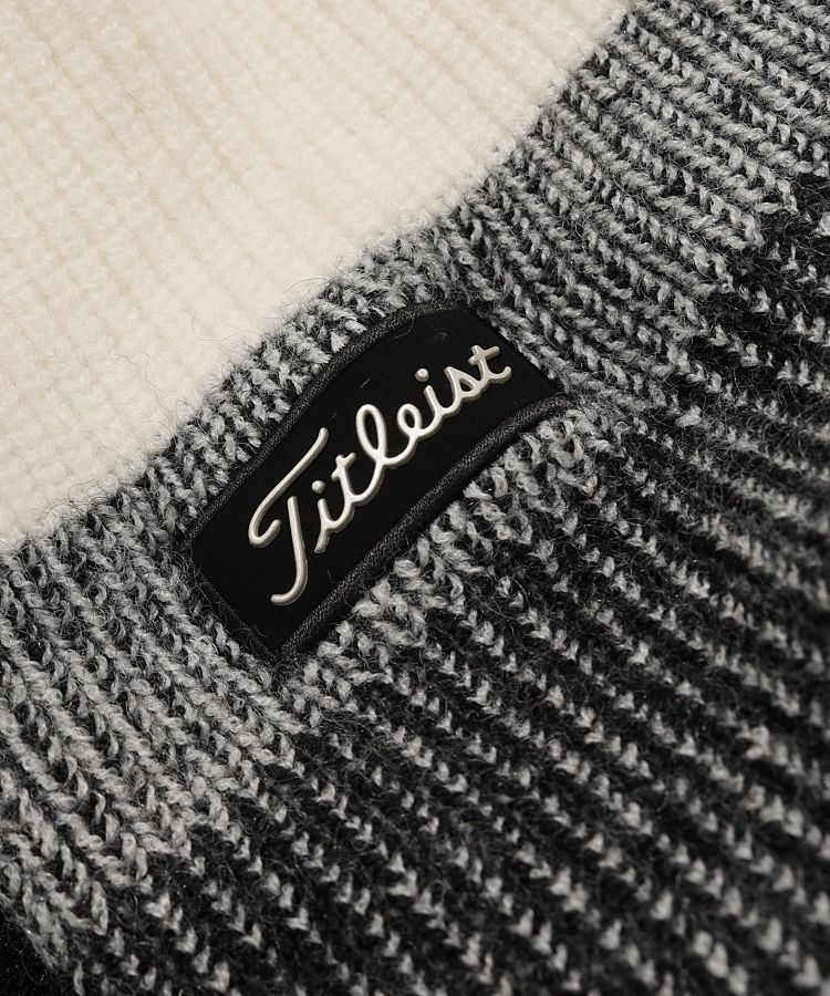 美品　タイトリスト　レディース　セーター　グラデーションタートルネックリブニット 美品 タイトリスト レディース セーター グラデーションタートルネック