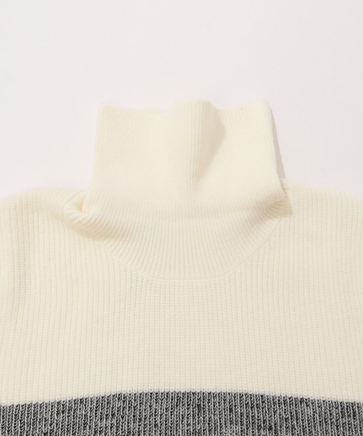 タイトリスト TL グラデーションタートルネックリブニット レディース