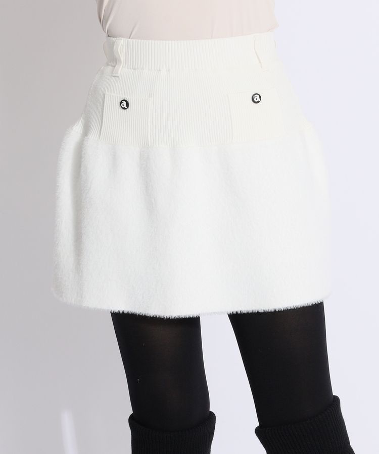 アルチビオ 19春、夏ニット スカート アルチビオ ゴルフ ファー