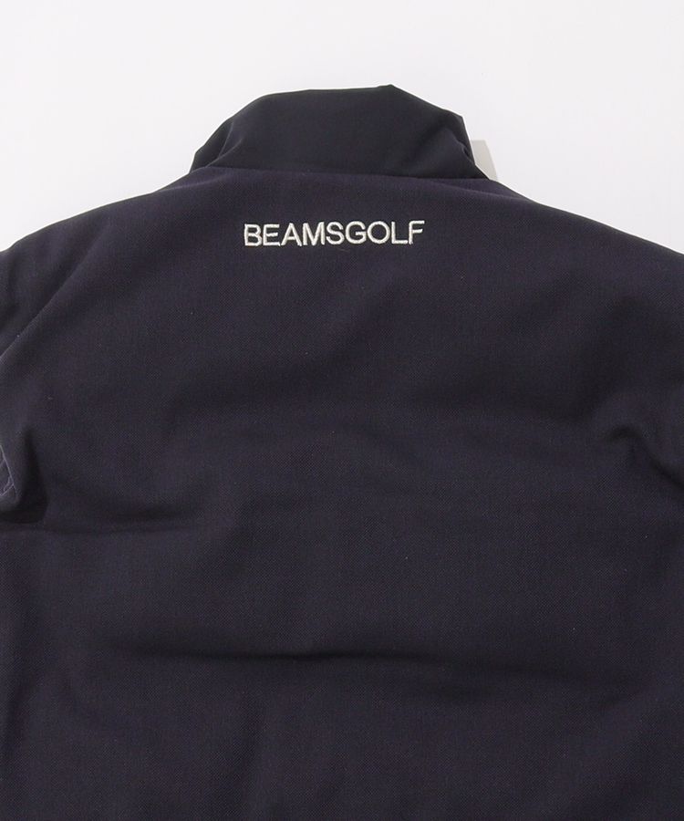 ビームスゴルフ BE ウエストドロストノースリーブ中綿ワンピース