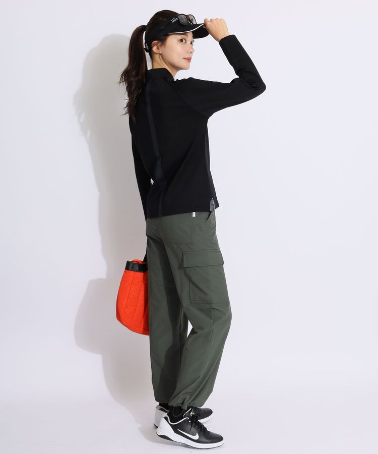 ブリーフィングゴルフ BR バックラインハーフジップ長袖カットソー