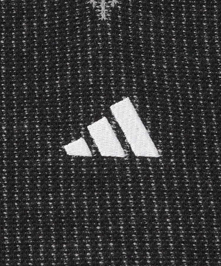 アディダスゴルフ AG グラフィック異ゲージ編みハイネックニット