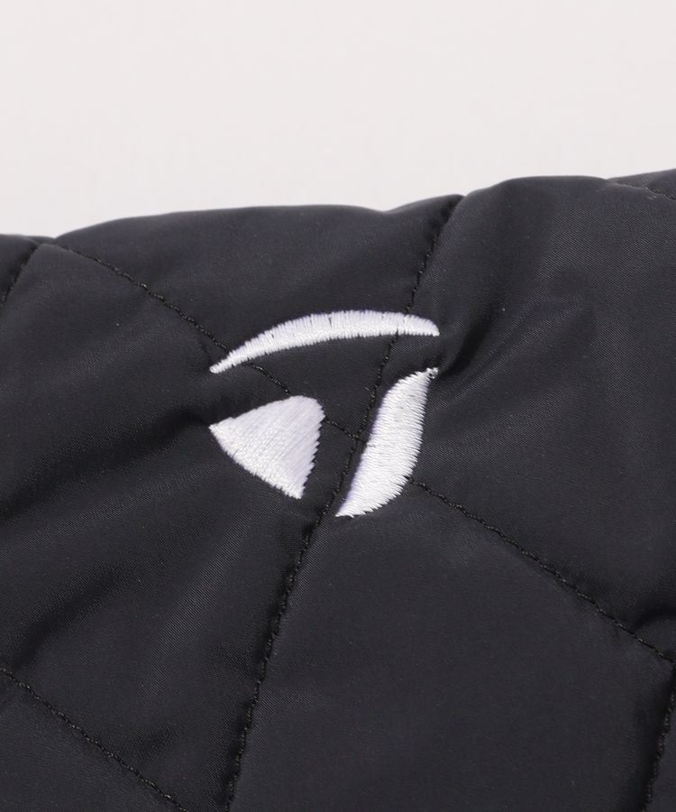 テーラーメイドレディース ゴルフジャケット ブラック テーラーメイドゴルフ TG 【撥水保温】ラインテープキルティング