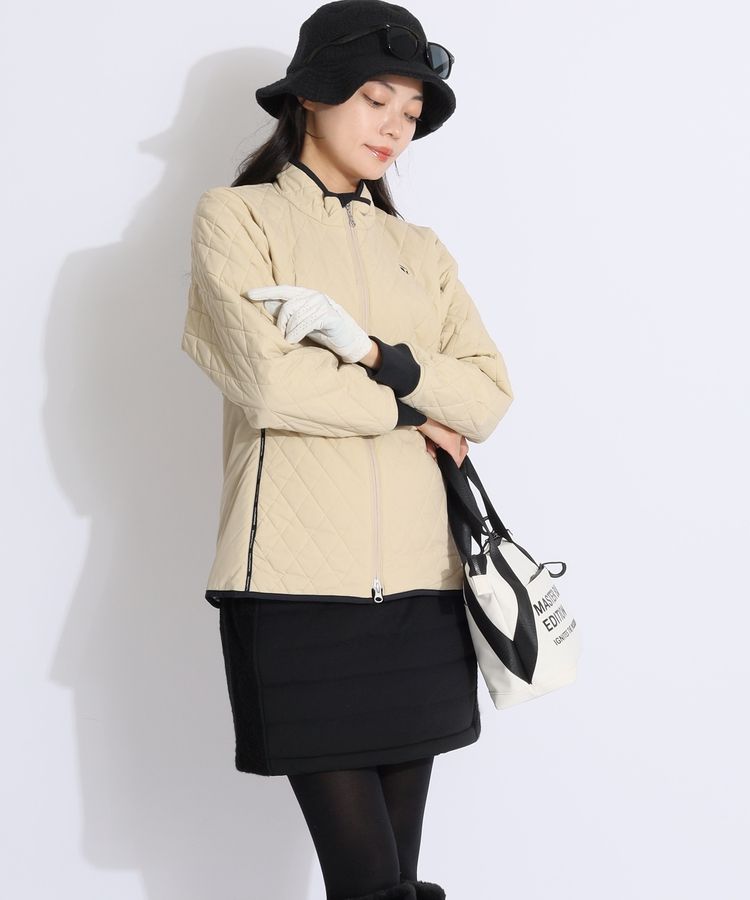 テーラーメイド 中綿アウター キルティング スカート セットアップ M 13073565_cd1.jpg