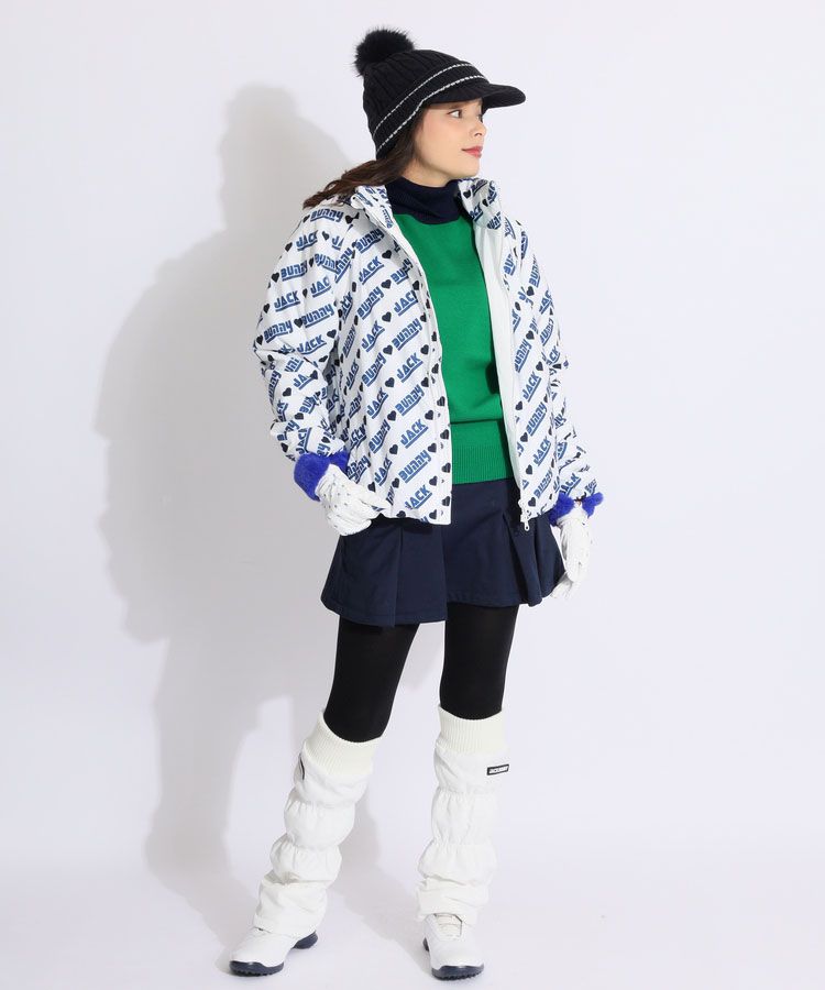 新品　Mサイズ　デルソルゴルフ　ハイネックニットセータースカート セットアップ 5010_1.jpg