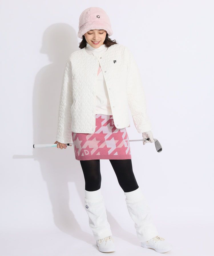 23区ゴルフ 撥水コーティング ジャケット レディース ピンク サイズ2 23区GOLF ニジュウサンクゴルフ ショートパンツ ピンク系 67