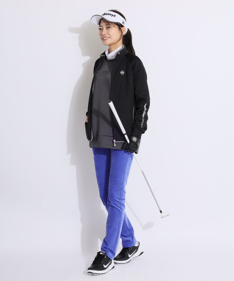 マリクレール MC 【保温ストレッチ】ハイブリッド中綿ブルゾン