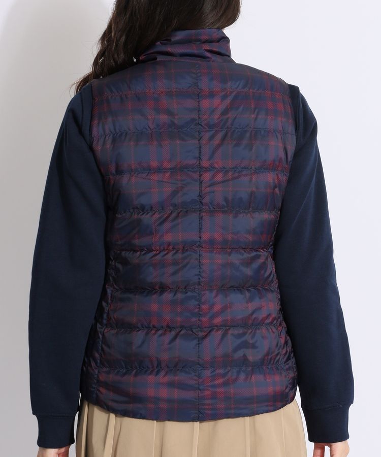 美品　JOURNAL STANDARD　タータンチェック ふかふかダウンベスト 楽天市場】ダウンベスト メンズ 大きいサイズ 秋冬 中綿ベスト