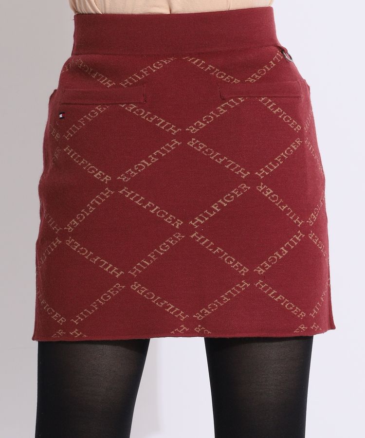 トミーヒルフィガーゴルフ TH 【蓄熱保温】モノグラムジャガード