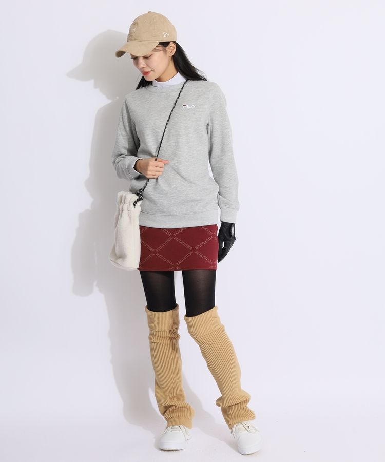 トミーヒルフィガーゴルフ TH 【蓄熱保温】モノグラムジャガード