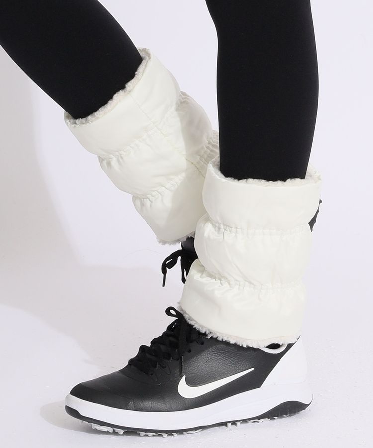 ランバン スポール LV リバーシブルショート丈ボアレッグウォーマー