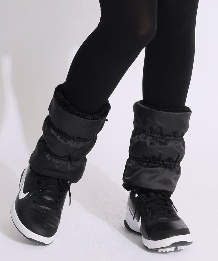 ランバン スポール LV リバーシブルショート丈ボアレッグウォーマー